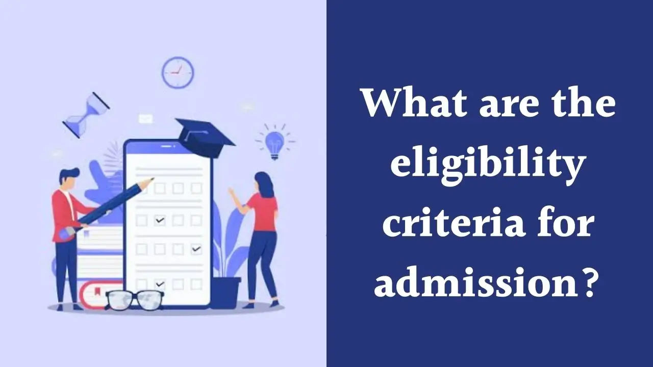 Eligibility criteria